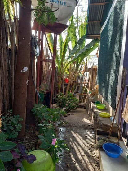 Das ist der Waschplatz