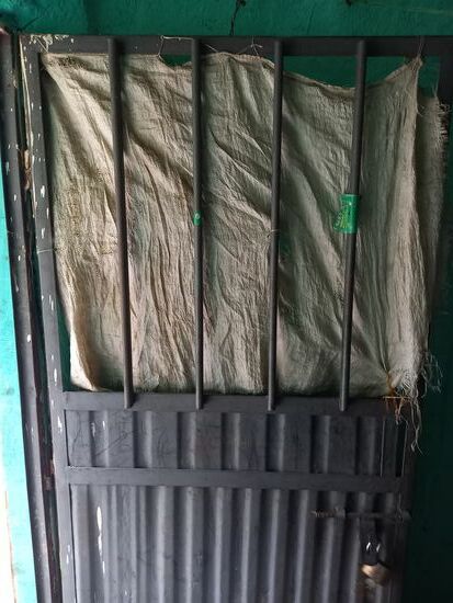 Auch hier ist die Scheibe nicht mehr vorhanden.