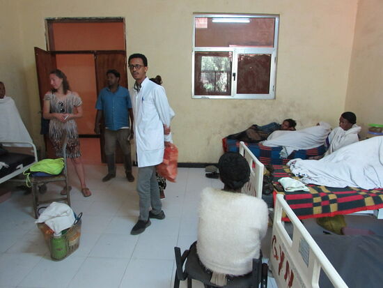 Dann gehen wir auf die Geburten Station