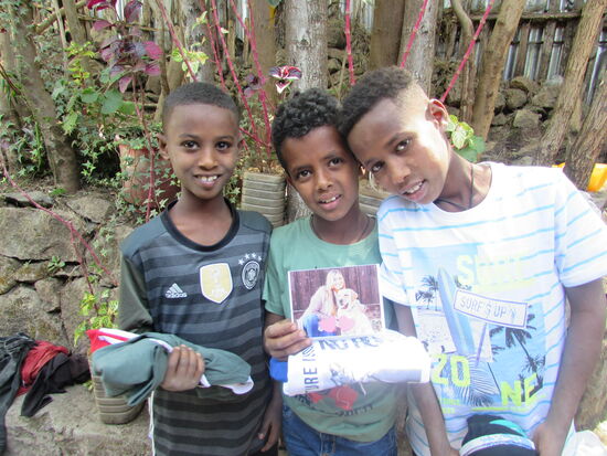 Stayehu, Habtamu und Abeba