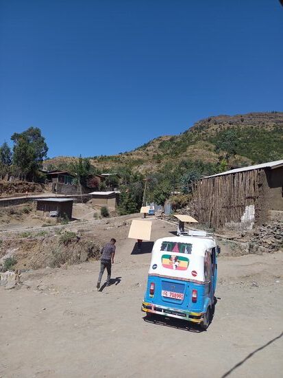 Noch ein Stück bergauf und dann ist es geschafft.