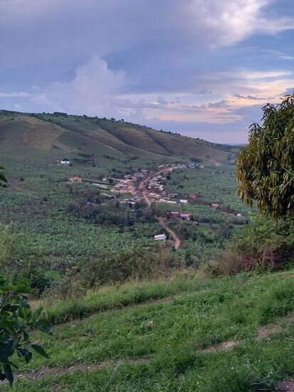 In der Umgebung sind kleine Dörfer.