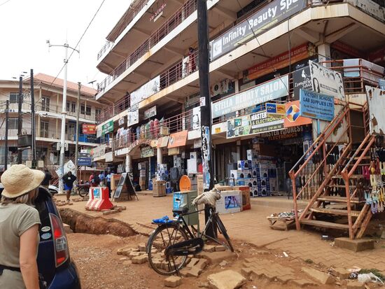 Wir durchqueren die Stadtmitte