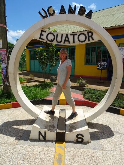 Schließlich geht man nicht alle Tage über den Äquator  