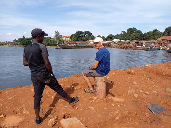 Er hätte Matthias so gern eine Bootstour verkauft.