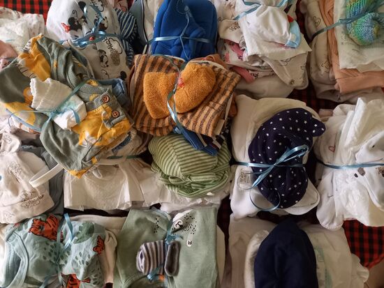 15 Pakete sind zusammen gekommen