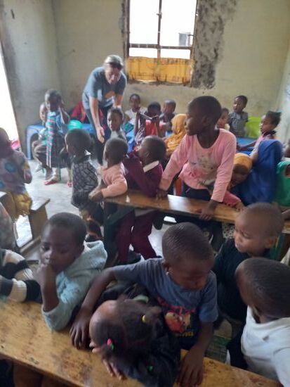 Gar nicht so einfach die Kinder zur Ruhe zu bringen.