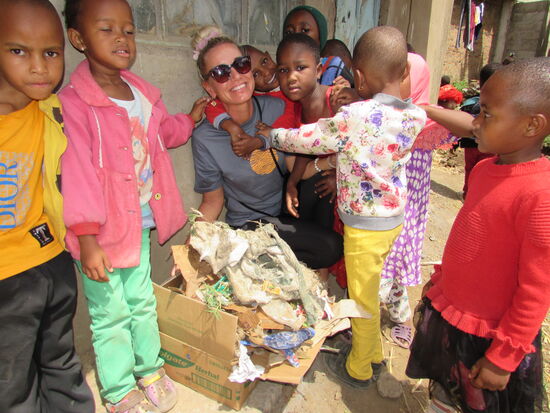 Binnen kürzester Zeit ist die Kiste voll.