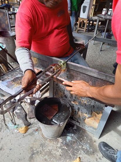 Wir sind total begeistert.