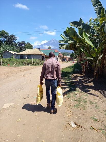 Heute ist der Mount Meru wieder schön zu sehen.