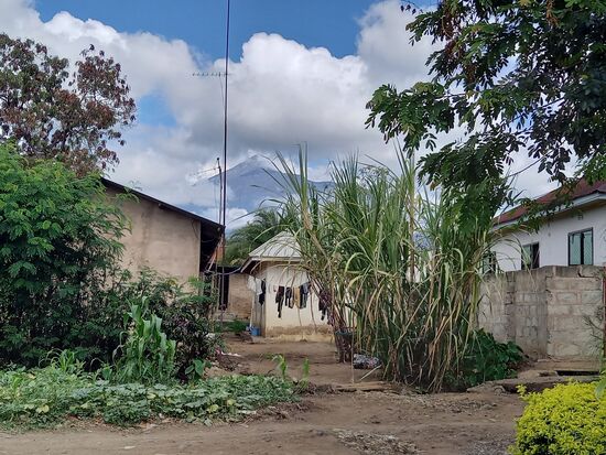 Blick auf den Mount Meru