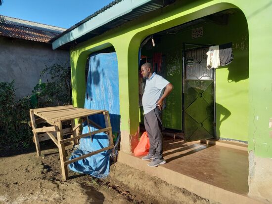 Hier wohnt Nasra mit ihrer Familie.