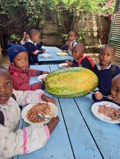 Die zweite Melone ist für morgen  