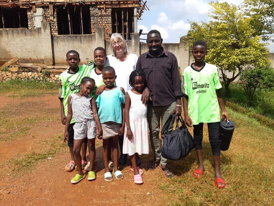 Ehe wir fahren gibt es noch ein letztes gemeinsames Foto.