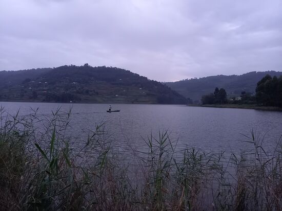 Guten Morgen Lake Bunyonyi,  ich werde diesen Ort vermissen.