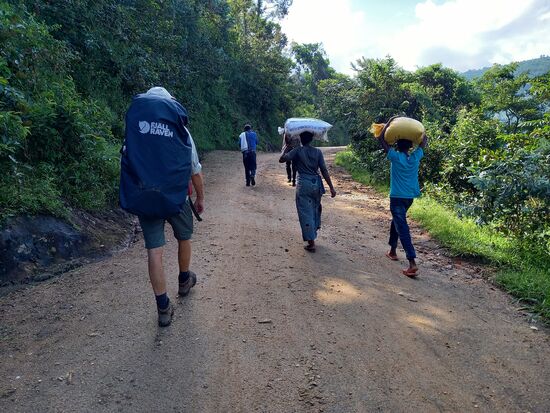 Am heutigen Tag sind wir streckenweise auch auf Straßen wie diese unterwegs.