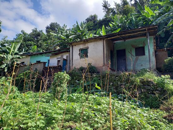 Wie gestern, queren wir auch heute kleine Dörfer.