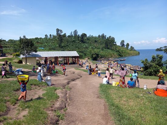 An den Fotos lässt sich erkennen,  wir wir stets bergauf und bergab wandern.