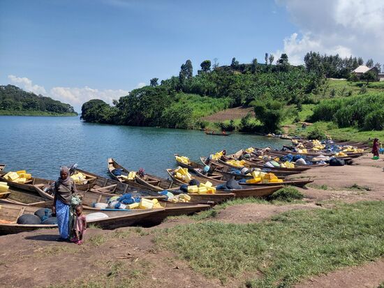 Unzählige Fischerboote
