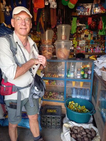 In diesem kleinen Shop ist die Auswahl an Waren recht groß.