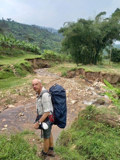 Und wieder ein Flussbett