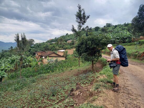 Ein Stopp, um eine weitere schöne Aussicht im Foto festzuhalten.