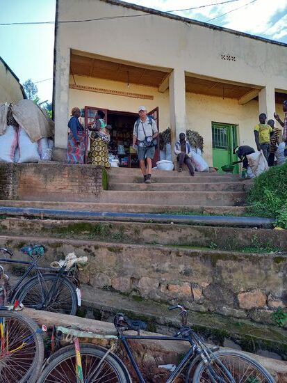 Kurz noch Wasser besorgt und schon geht es weiter..