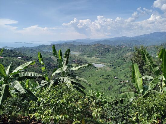 Von oben gibt es wieder eine tolle Sicht auf die Umgebung.