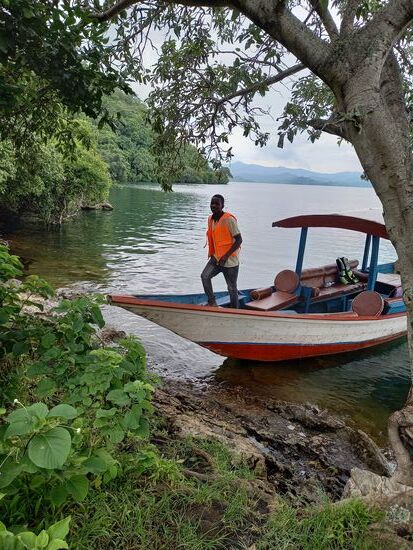 Wir gehen auf die Napoleon Insel.