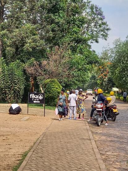 Das fika Café gehört zu unserem Hostel.