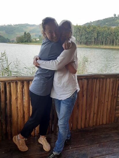 Ein herzliches Wiedersehen mit Sara - wir freuen uns riesig!