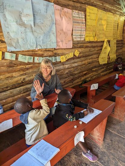 Ich fühle mich schon mittendrin.