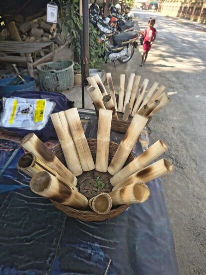 Verkausfertiges Produkt, der Preis orientiert sich an der Bambusdicke