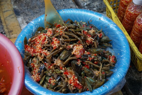 Algensalat mit viel Chili