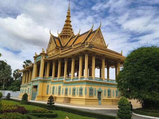 Die Krönungshalle ist nicht zugänglich und da wird auch sehr darauf geachtet