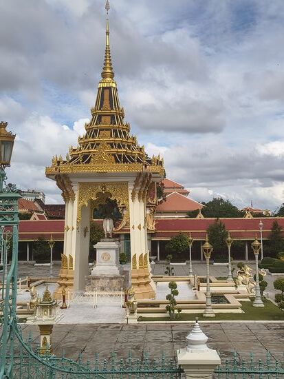 Denkmal des ersten Königs des Landes.