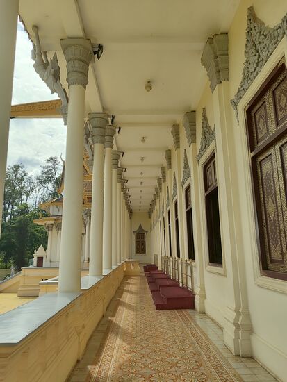 Wandelgang der Napoleonischen Halle