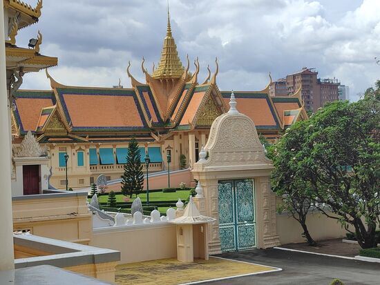 Der private Teil des Königspalastes