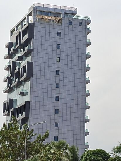 Kunst am Bau gibts auch hier