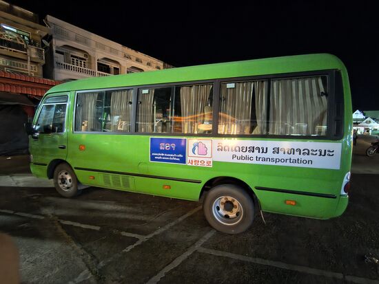 Die grünen Stadtbusse fahren alle elektrisch