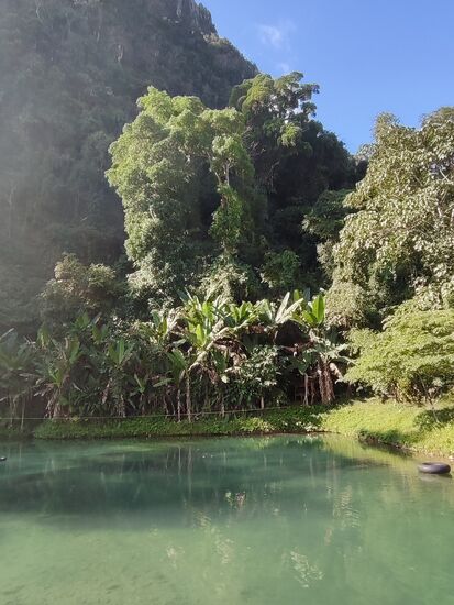 Lagune 3 war noch ganz ruhig als wir dort angekommen sind