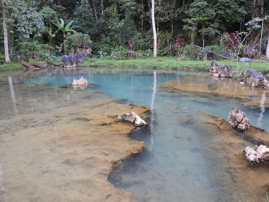 Lagune 2 hatte sehr schönes türkisfarbenes Wasser