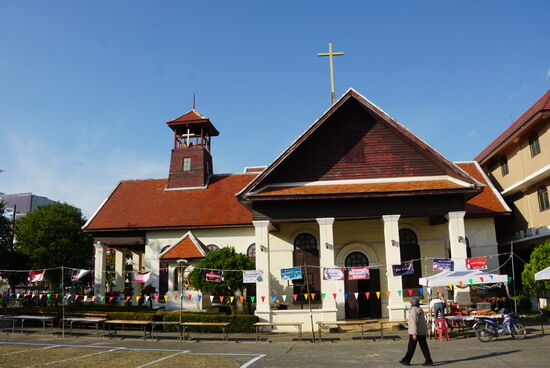 Die Chiang Rai First Church, eine christliche Kirche in Chiang Rai.