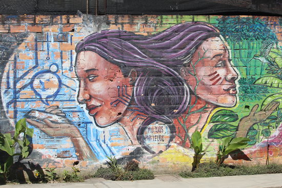 Kalte Technik und moderne Welt auf der einen - Gefühle, Natur und gesunde Umwelt auf der anderen