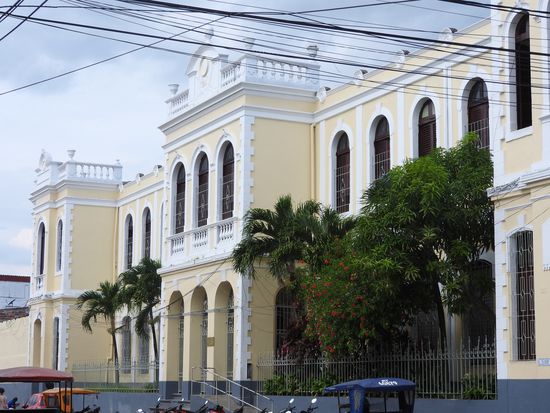 Eines der Kolonialhäuser aus der Blütezeit der Stadt.