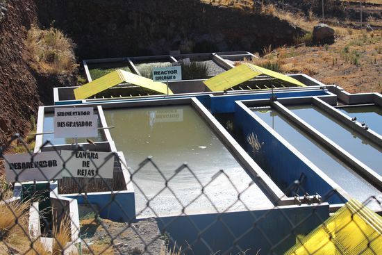 Chuquito besitzt sogar eine kleine biologische Kläranlage.