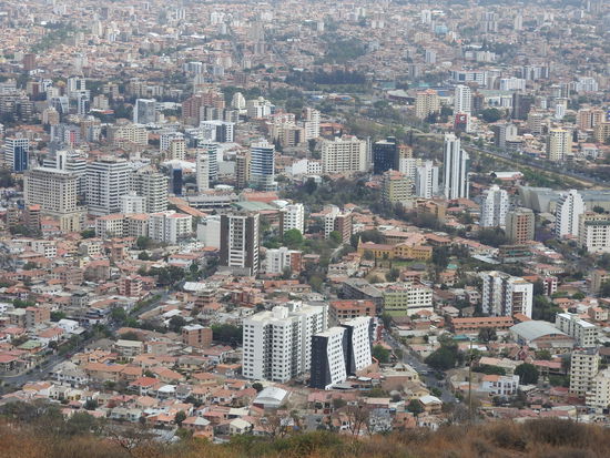 Blick über die Stadt vom Cristo aus