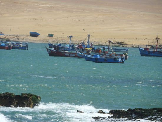 Nur wenige Fischer dürfen hier vor der Küste noch fischen