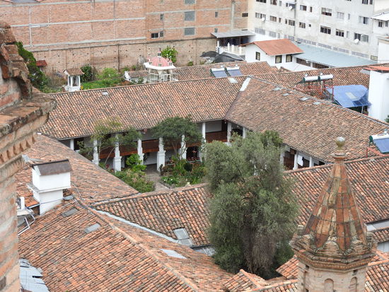Viele Häuser haben schöne Innenhöfe und auch abends kann man da noch gut sitzen
