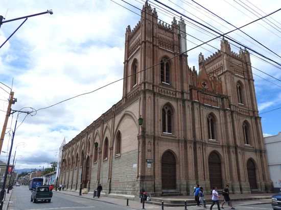 Die Iglesia Concepcion eine neugotische Kirche